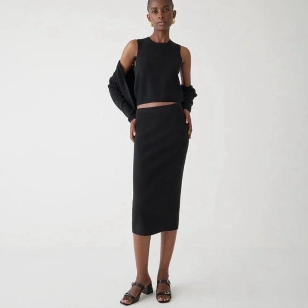 JCrew | Sweater Tube Midi Skirt